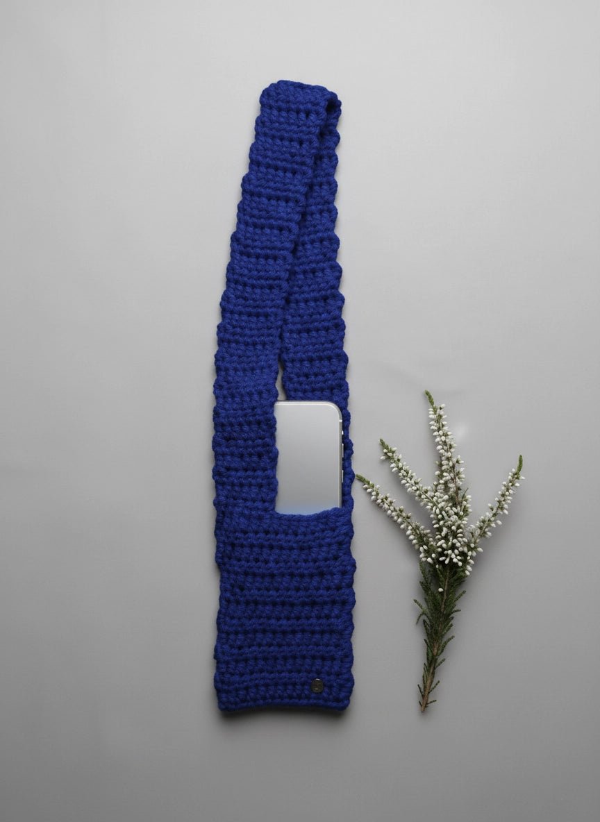 Loomins allPhone Pocket - Ručně háčkovaná kapsa na telefon - Loomins